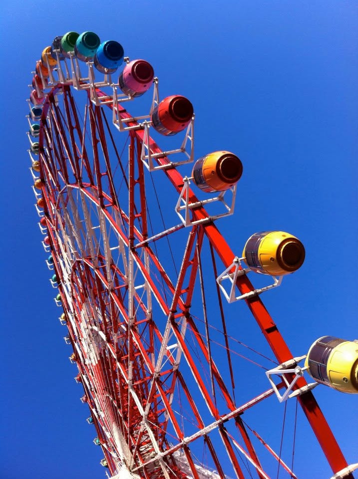 青空と観覧車